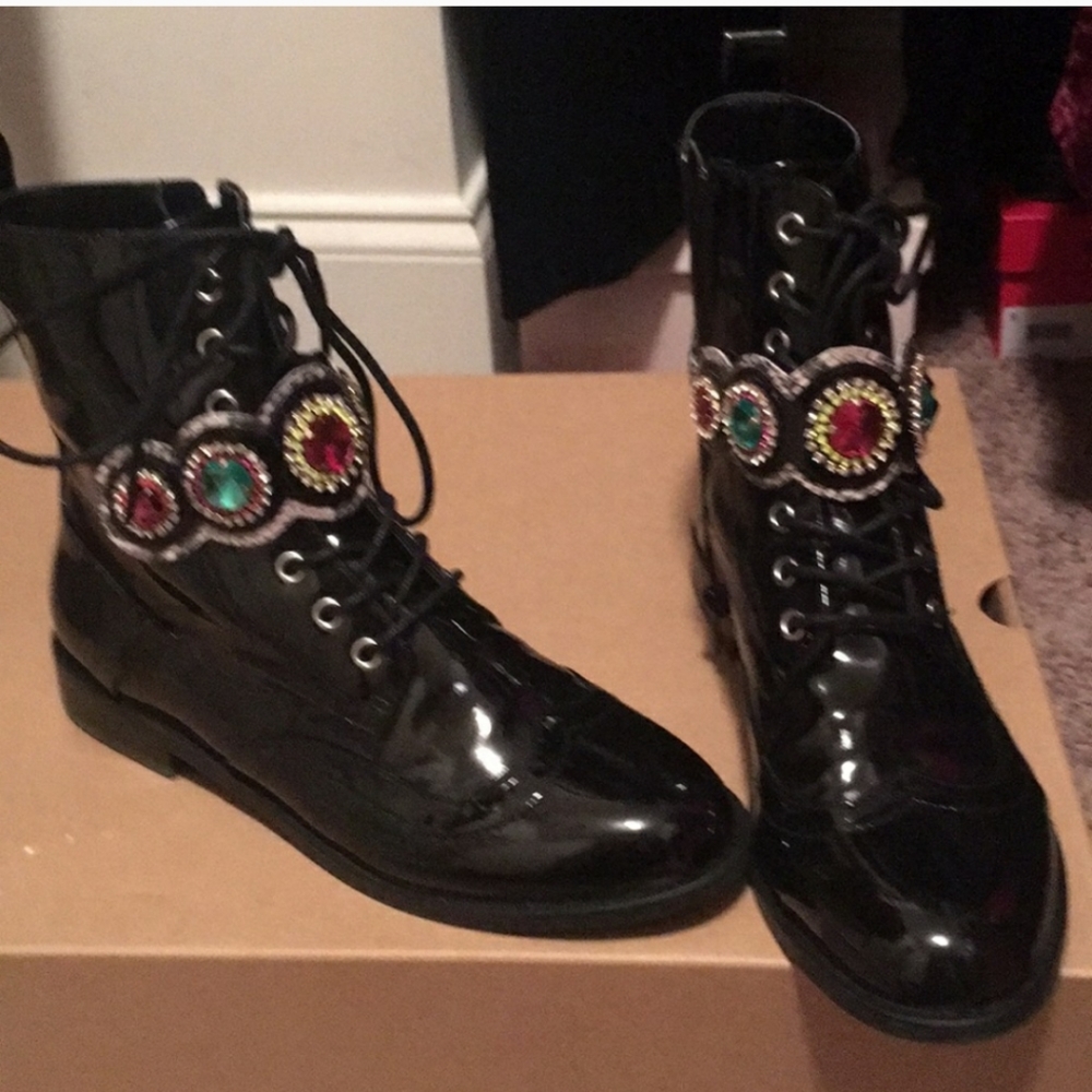 BETSEY  JOHNSON  BOOTS